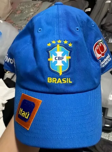 Boné Nike Seleção Brasileira com patrocínio 