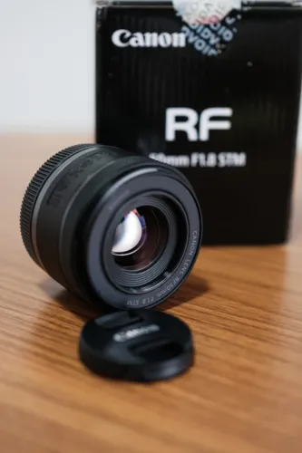 Lente Canon R$ 50mm f1.8 STM