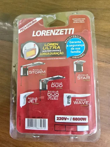 RESISTÊNCIA CHUVEIRO LORENZETTI