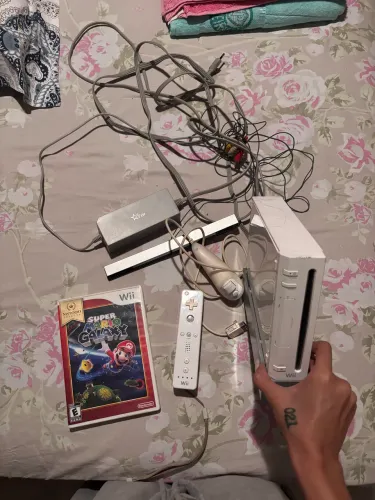 ? Nintendo Wii Completo + Super Mario Galaxy - Funcionando Perfeitamente