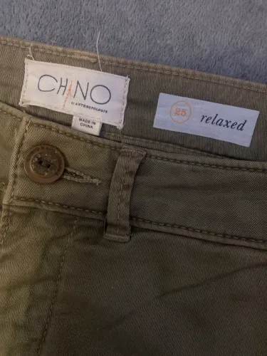 calça chino by Anthropologie