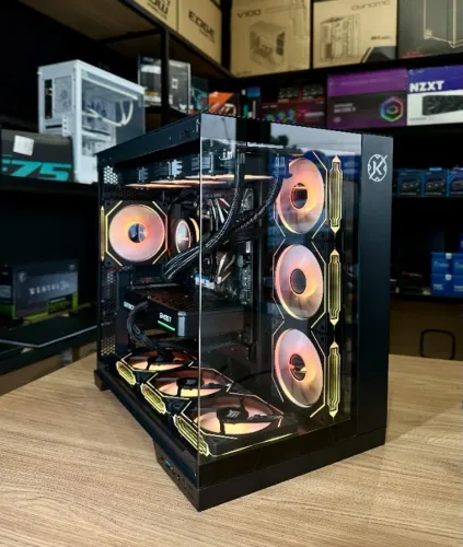 (LOJA FÍSICA) Pc Inter gamer AMD Ryzen 7 5700X + Gainward Rtx 5060, 32GB 