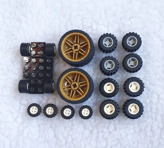 Lote de rodas de Lego original