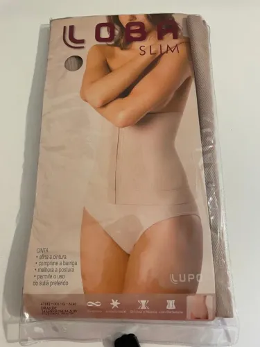 Cinta Modeladora Lupo Loba Slim - Tamanho G - Nova