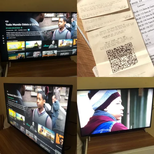 Tv smart 43 polegadas com nota