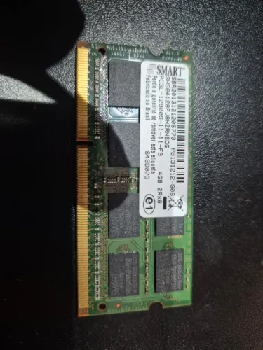 Memoria RAM Smart DDR3L de 4GB (modelo PC3L-12800S-11-11-F3)