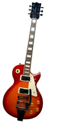 Guitarra Hurricane Les Paul Seg277bcs Com Tremolo Bigsby