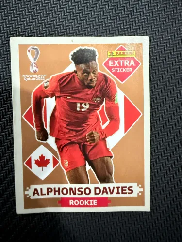 Figurinha Legend Bronze 2022 Alphonso Davies