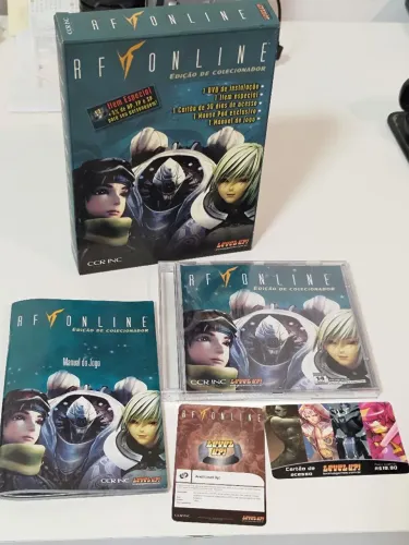 RF Online Edição de Colecionador Original Level Up! Completo (Sem Mousepad)