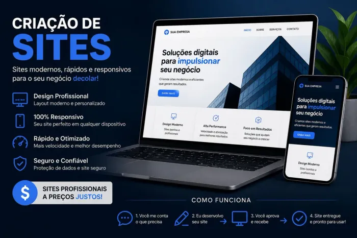 Criação de Sites Profissionais