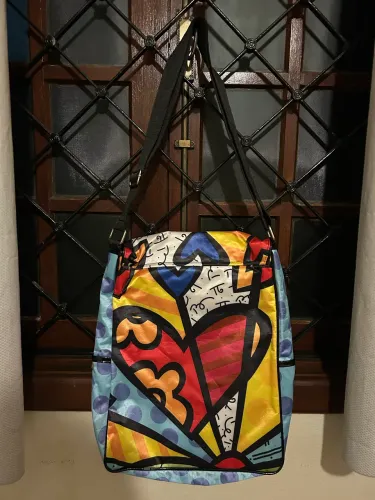 Bolsa Carteiro Romero Britto