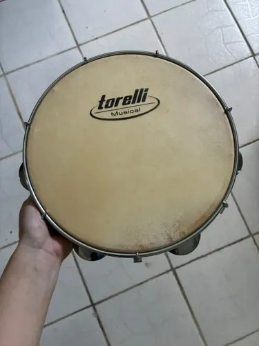 Pandeiro Couro de Javali