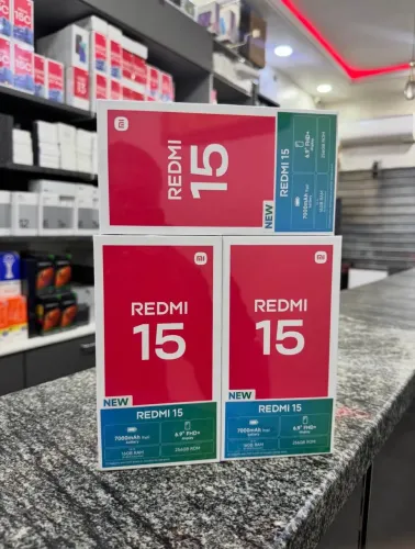 REDMI 15 256GB LACRADO C/ GARANTIA