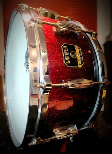 Caixa Gretsch Renown 14X6,5 Fading Glitter Diecast 10 af + brinde