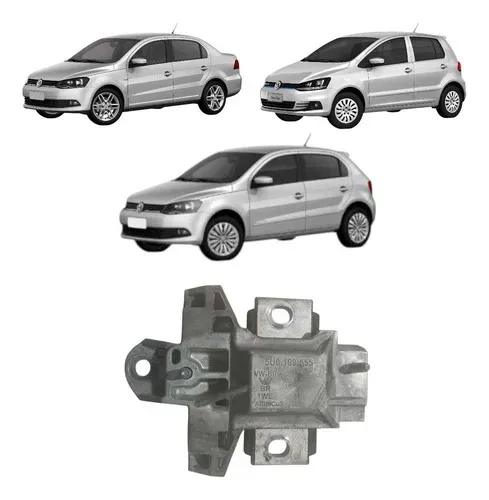 Coxim Câmbio Esquerdo Fox Gol Voyage G5 G6 2012 A 2016 