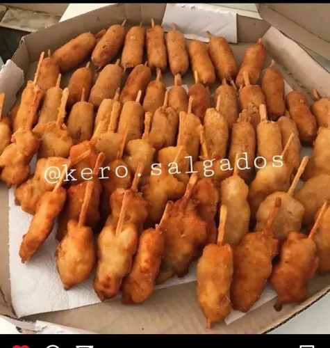 Espetinhos de frango 