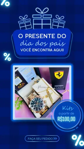 Surpreenda seu pai com esse kit - promoção 