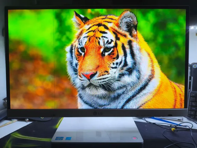 (ler o anúncio) All In One Lg 24v570- Intel Core I5, 8GB Ram