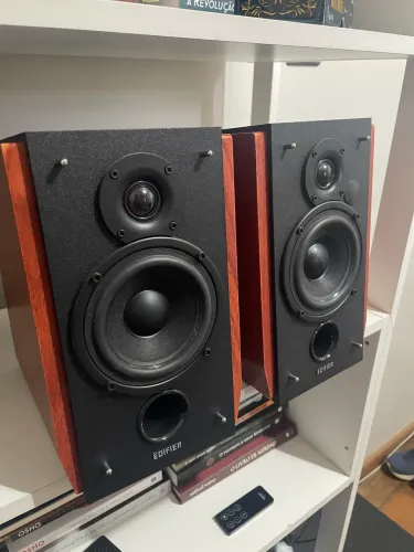 Monitor de Áudio Edifier R1700bt 66w marrom