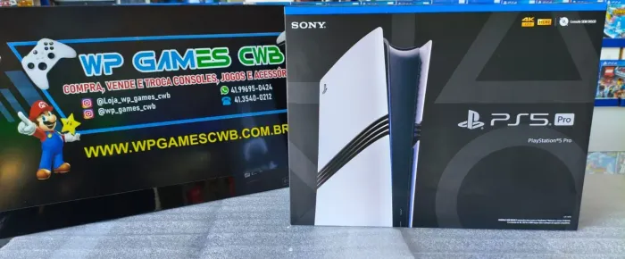 PLAYSTATION 5 PRO NOVO LACRADO 