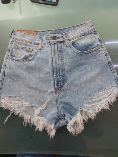 Short Jeans Farm Rio Curva Feminino Tam 36