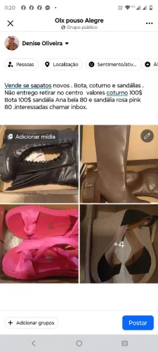 Vende se sapatos femininos.
