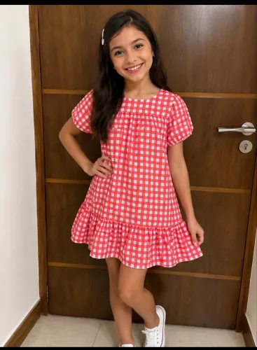 Vestido xadrez