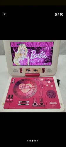 Dvd Tectoy portatil da Barbie.Completo e conservadoo