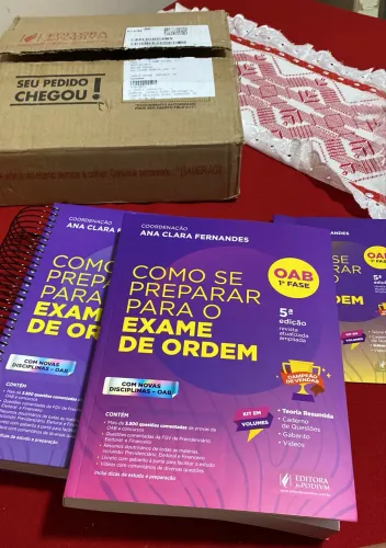 Livros OAB - Vicio de uma estudante - 5 edição