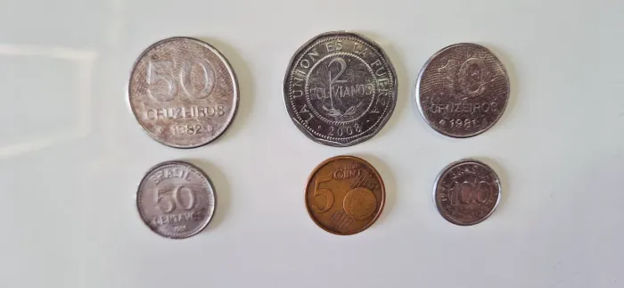 Moedas Antigas 
