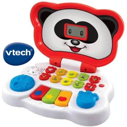 Notebook LapTop Vtech Educacional Musical de Sons de Animais De Piano Música infantil