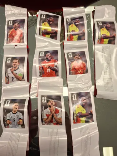 Figurinhas Coca Cola Copa do mundo de futebol 2026