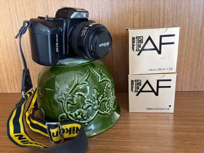 Maquina Fotográfica e Lentes