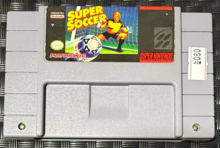 Super Soccer Original SNES Super Nintendo Playtronic