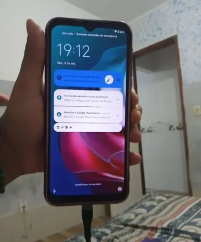 MOTO G30 128GB PRA SAIR LOGO