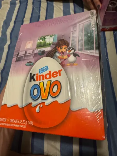 Caixa kinder Ovo lacrada c/12