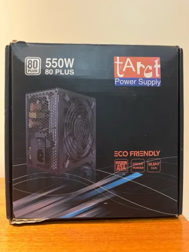 Fonte Tarct 550w, 80 PLUS 