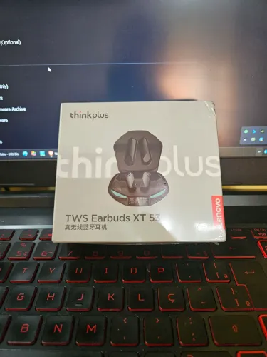 Fone bluetooth lenovo thinkplus TWS Earbuds XT 53 alto desempenho gamer