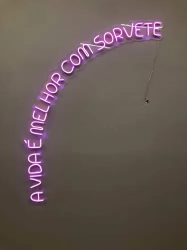 Letreiro em led neon 