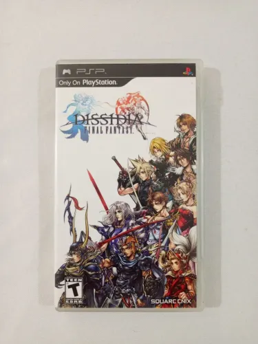 Jogo Dissidia Final Fantasy Psp Original Físico Completo encarte danificado (ver fotos)