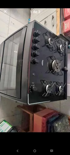 Fogão, usado, como novo