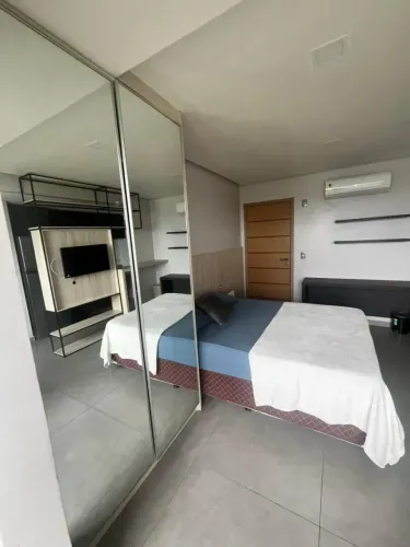 Flat Studio Design Holandeses - Porteira Fechada | Anda Alto | Vista Livre