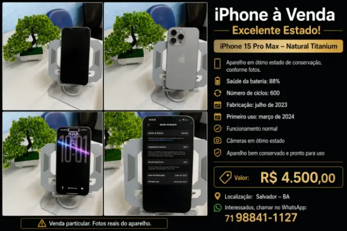 IPHONE 15 PRO MAX