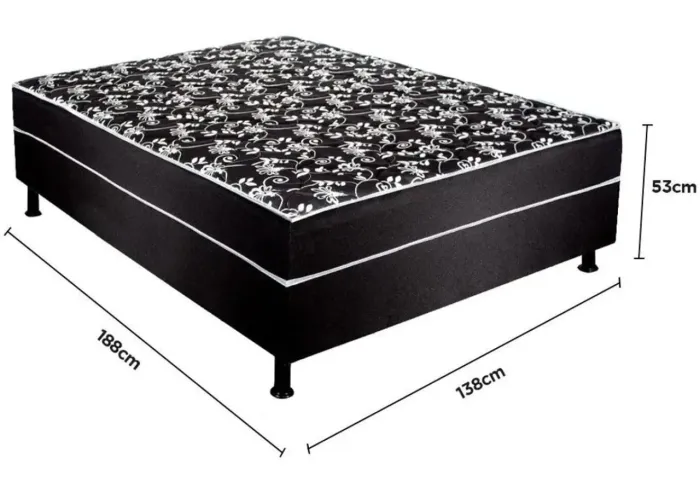Cama box casal d28