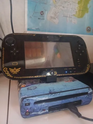 Nintendo wii u gamepad zelda desbloqueado