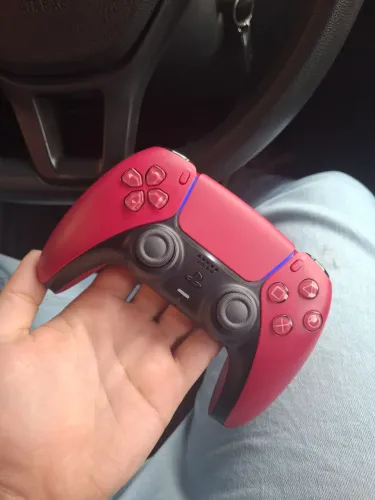 Controle ps5 cosmic red