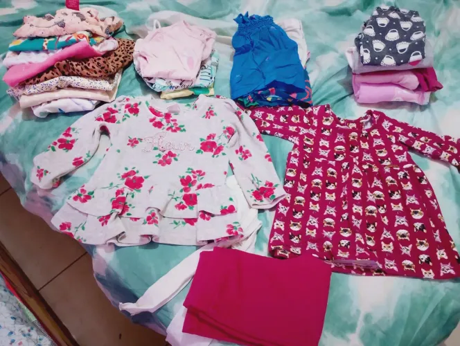Lote de vestidos 1 ano