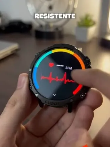 Smartwatch X3 com GPS Integrado com conexao strava