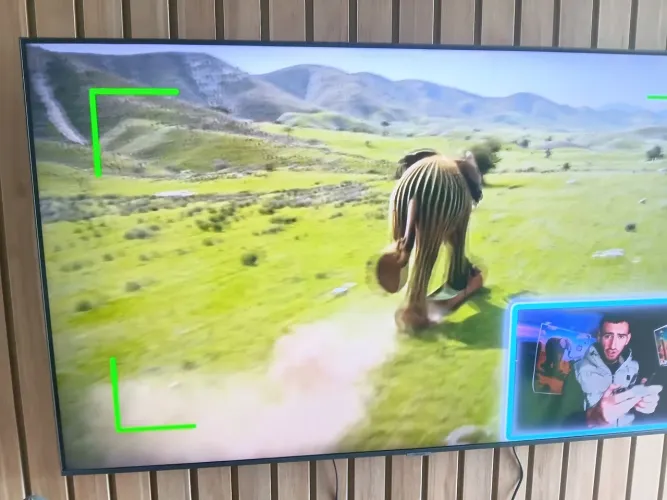 Vendo smart tv SANSUNG semi nova