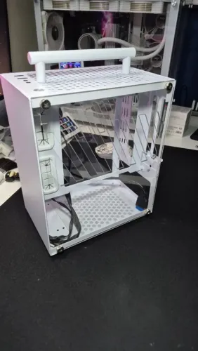 Gabinete ITX Metalfish T40 + Cabo Riser 3.0